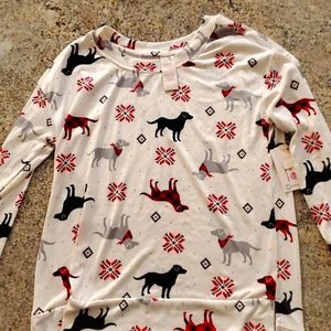 Sleep knit shirt, size small, new with tags